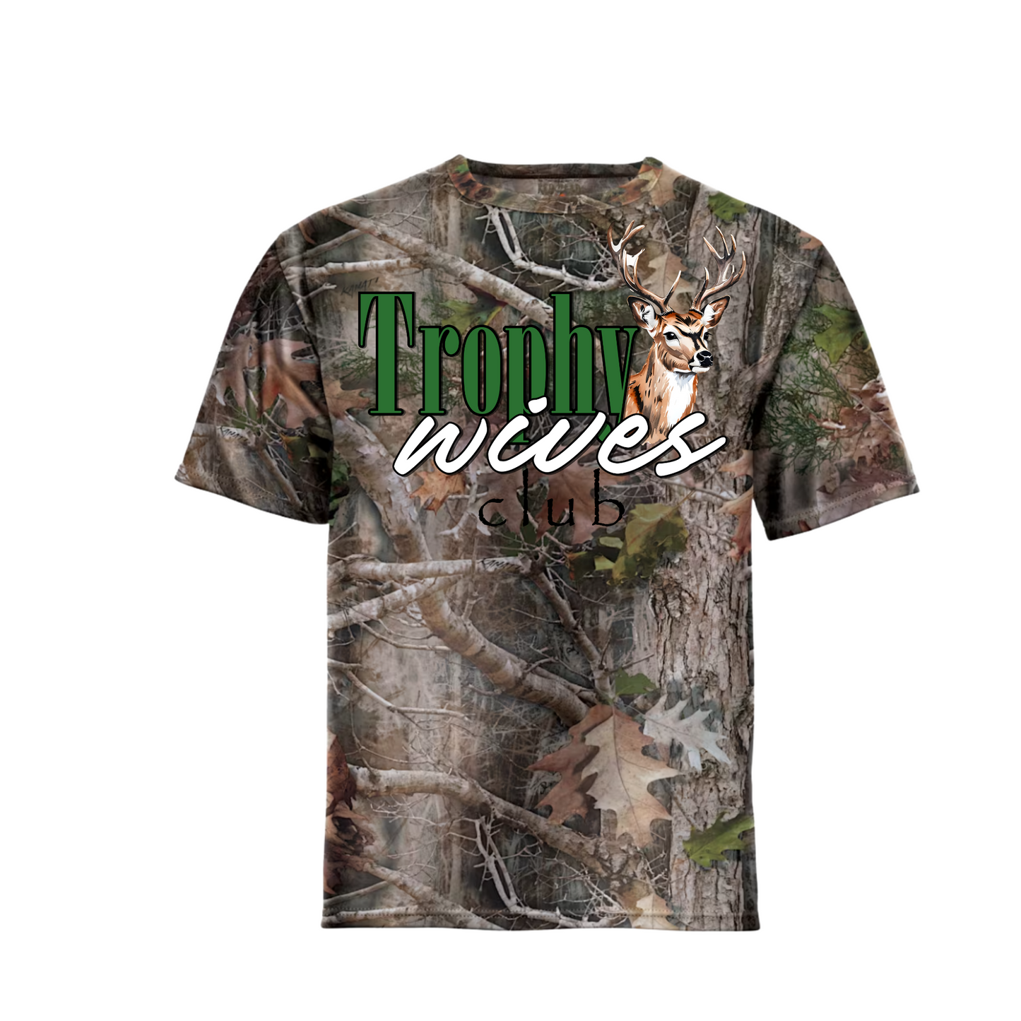 Trophy Wife Camo Tee