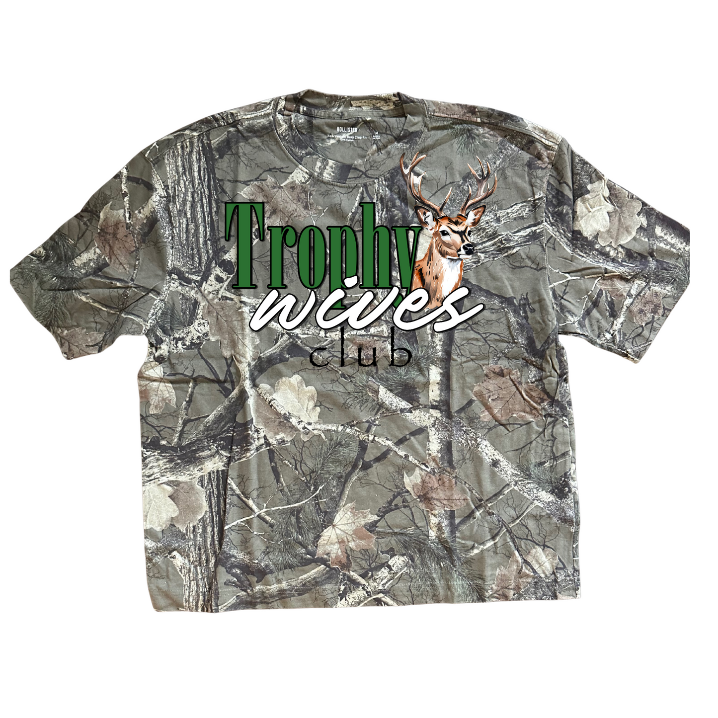 Trophy Wife Camo Tee