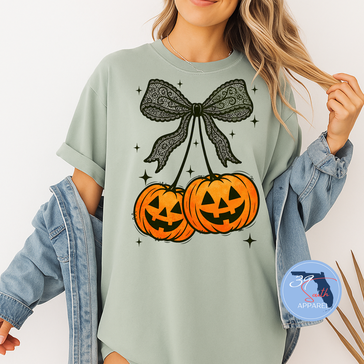 Pumpkin Fall Croquette Tee