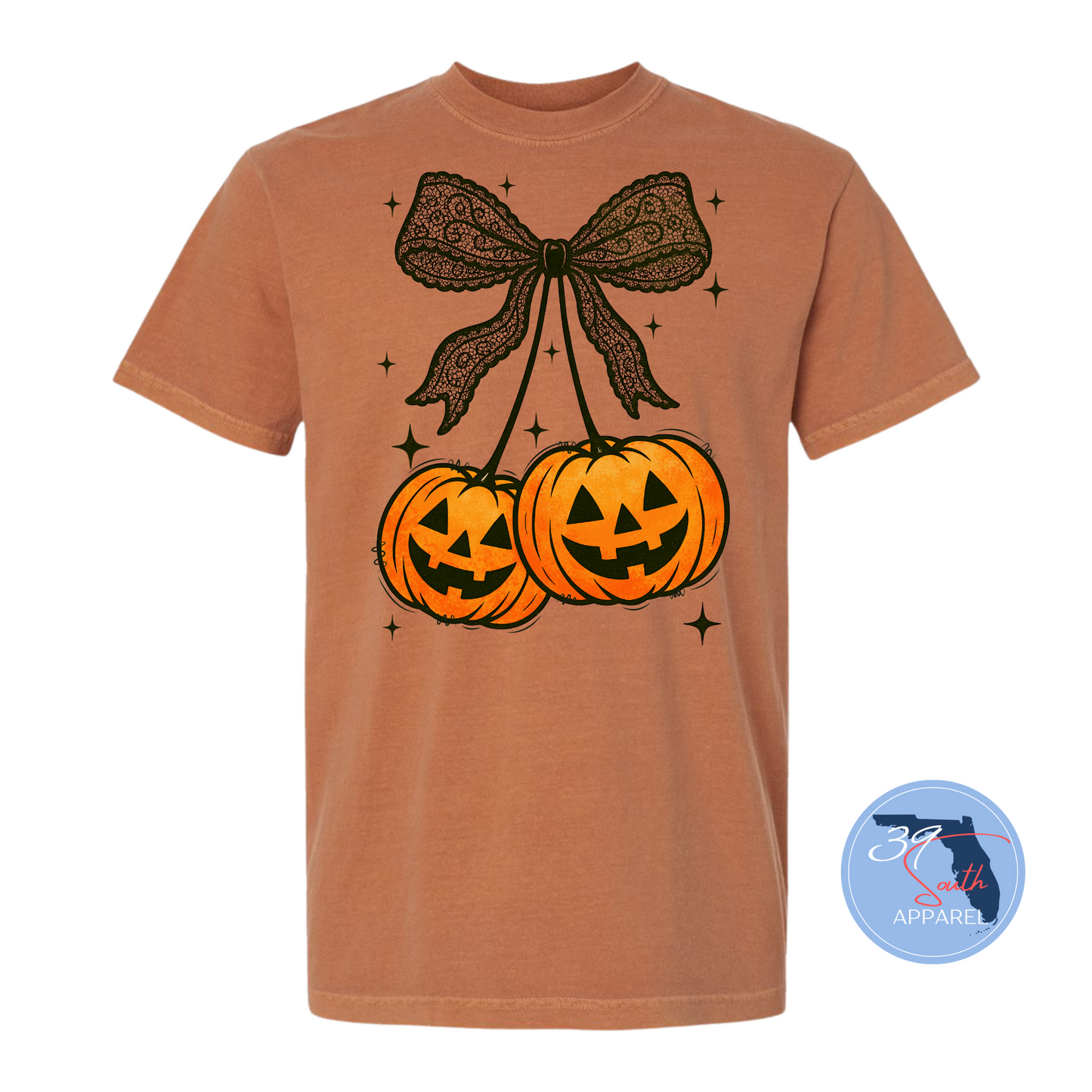 Pumpkin Fall Croquette Tee