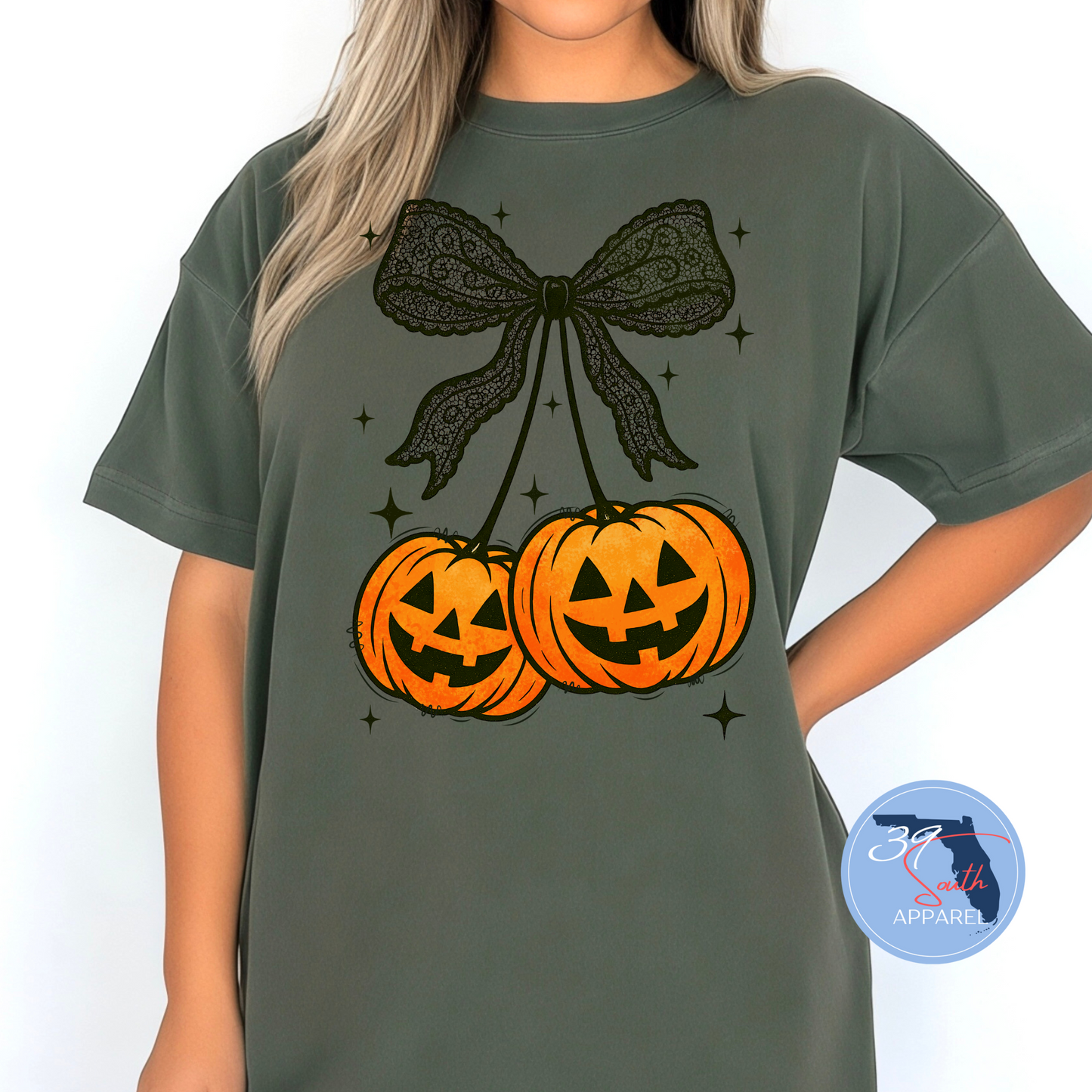 Pumpkin Fall Croquette Tee