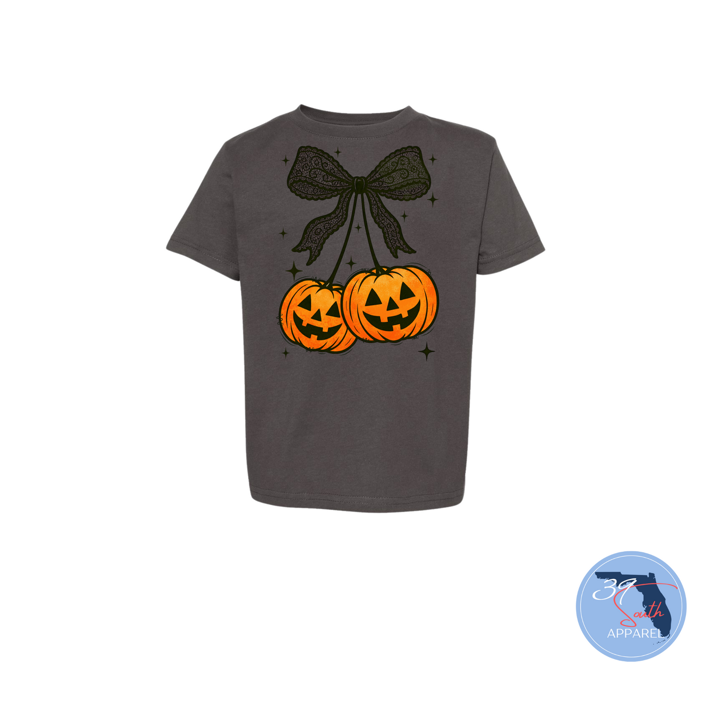 Youth Softstyle Pumpkin Fall Croquette Tee