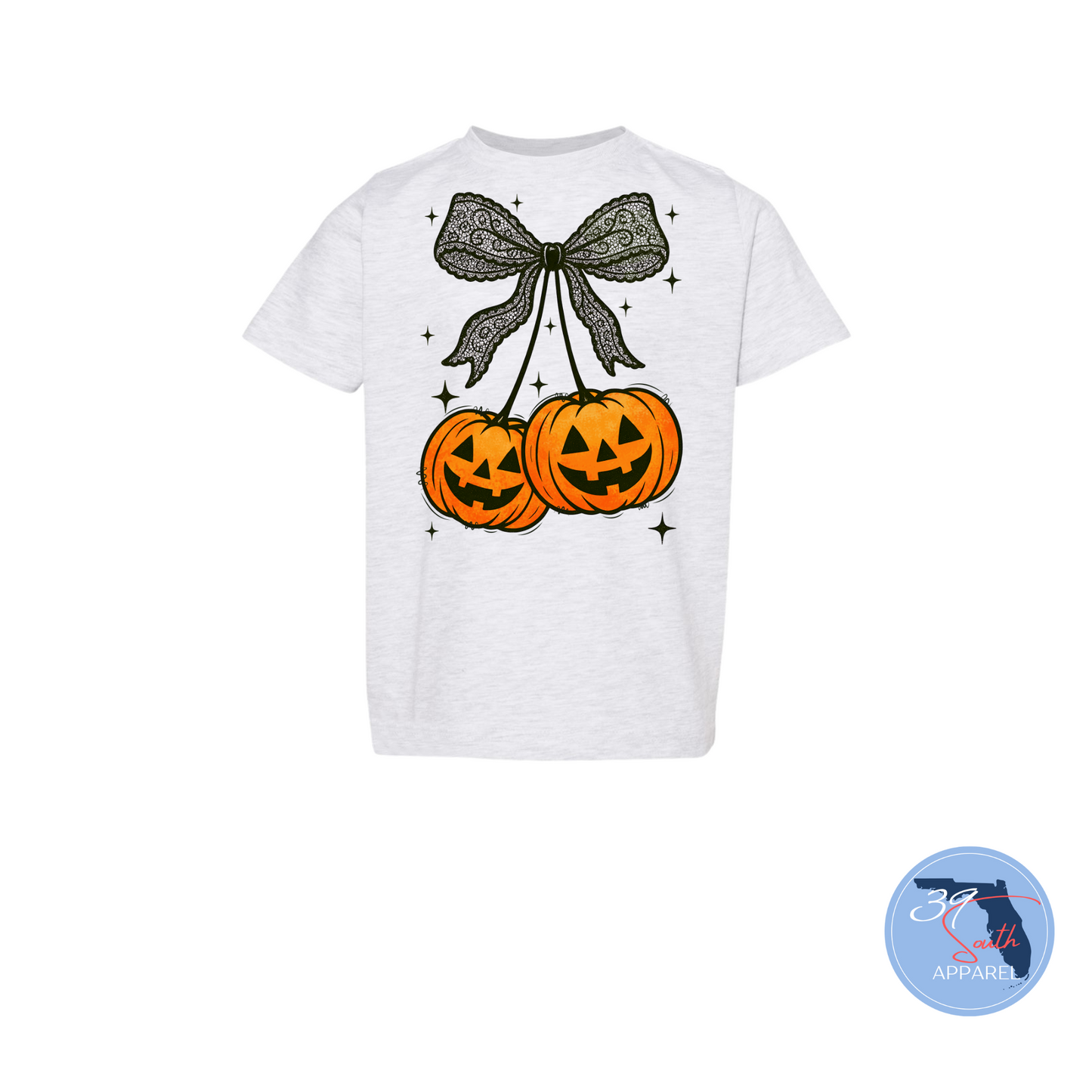 Youth Softstyle Pumpkin Fall Croquette Tee