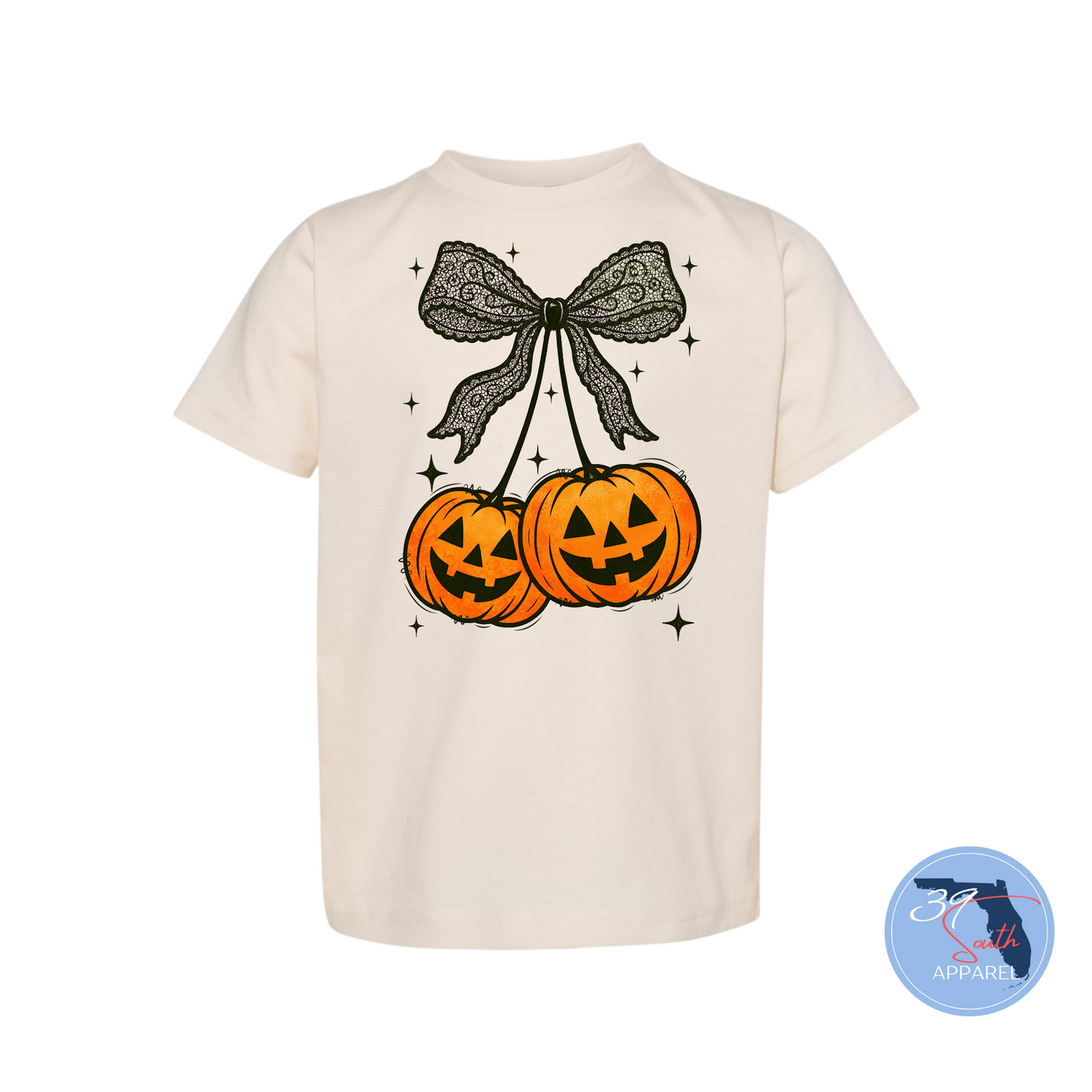 Youth Softstyle Pumpkin Fall Croquette Tee
