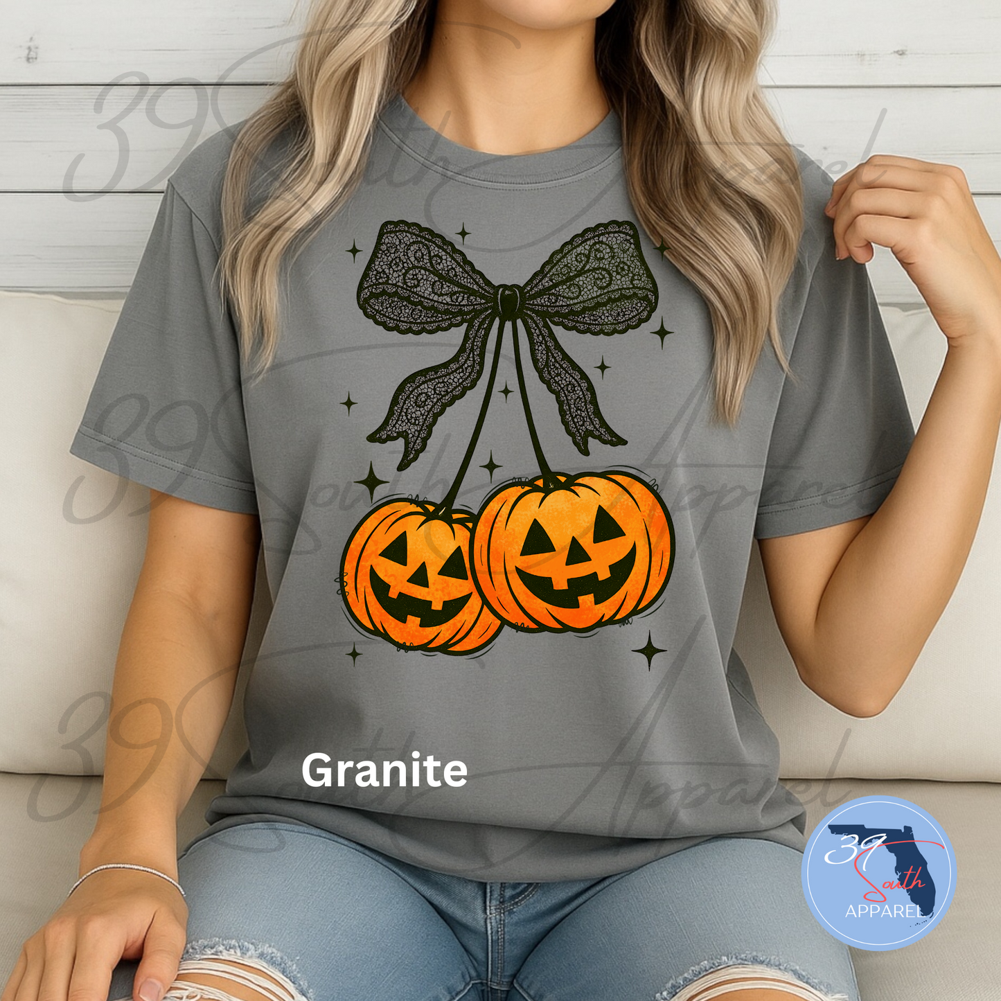 Pumpkin Fall Croquette Tee