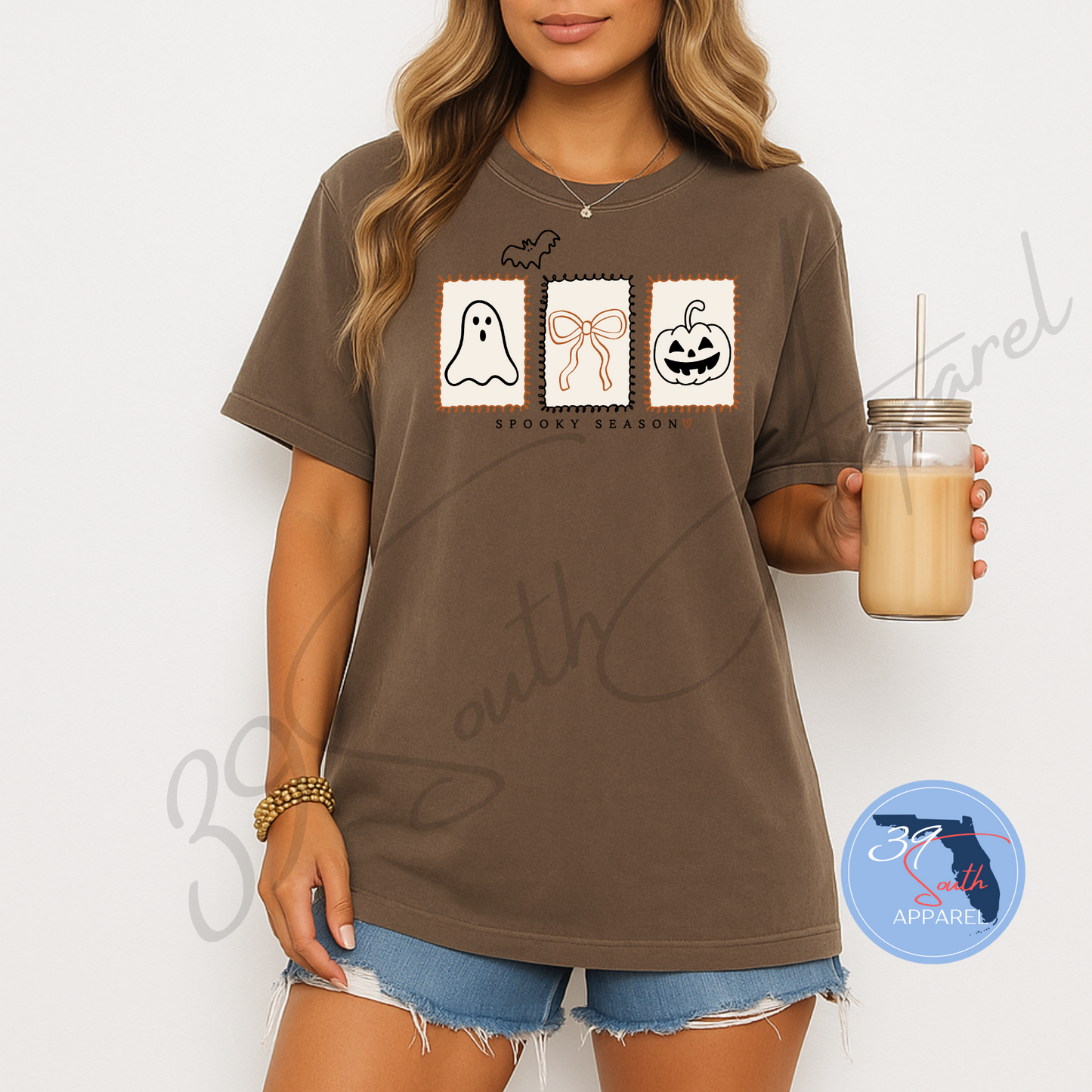 Spooky Season Postcard T-Shirt