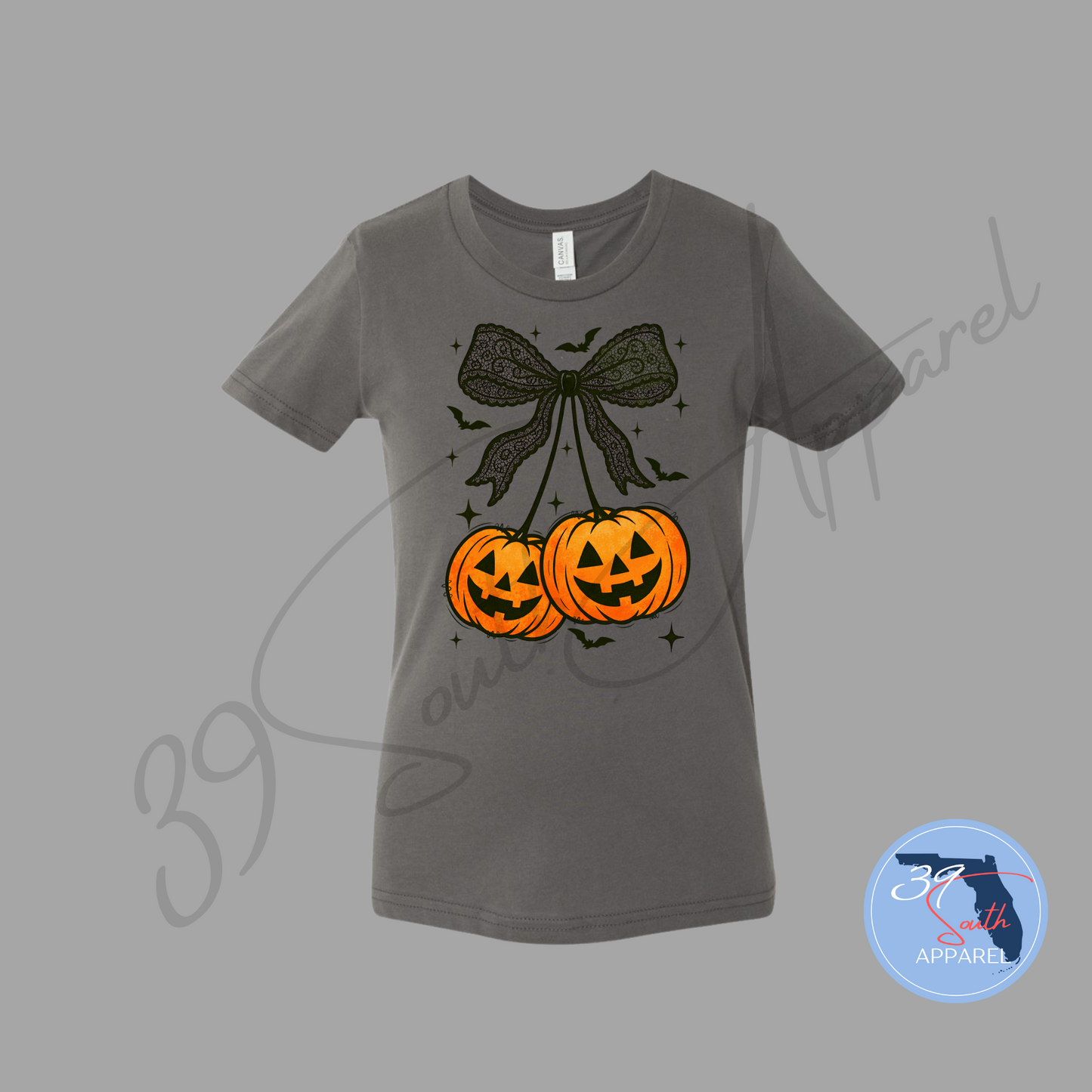 Youth Softstyle Pumpkin Croquette Tee