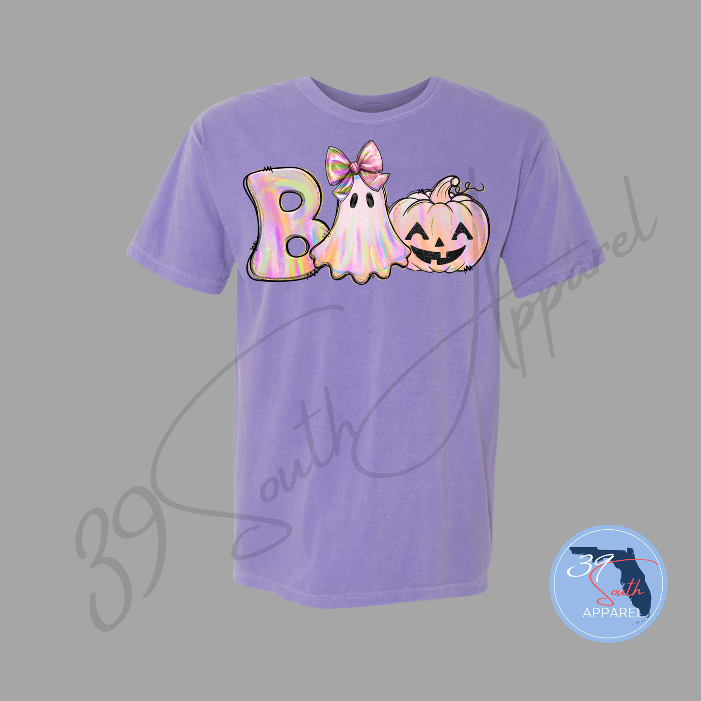Boo Pink Halloween Tee