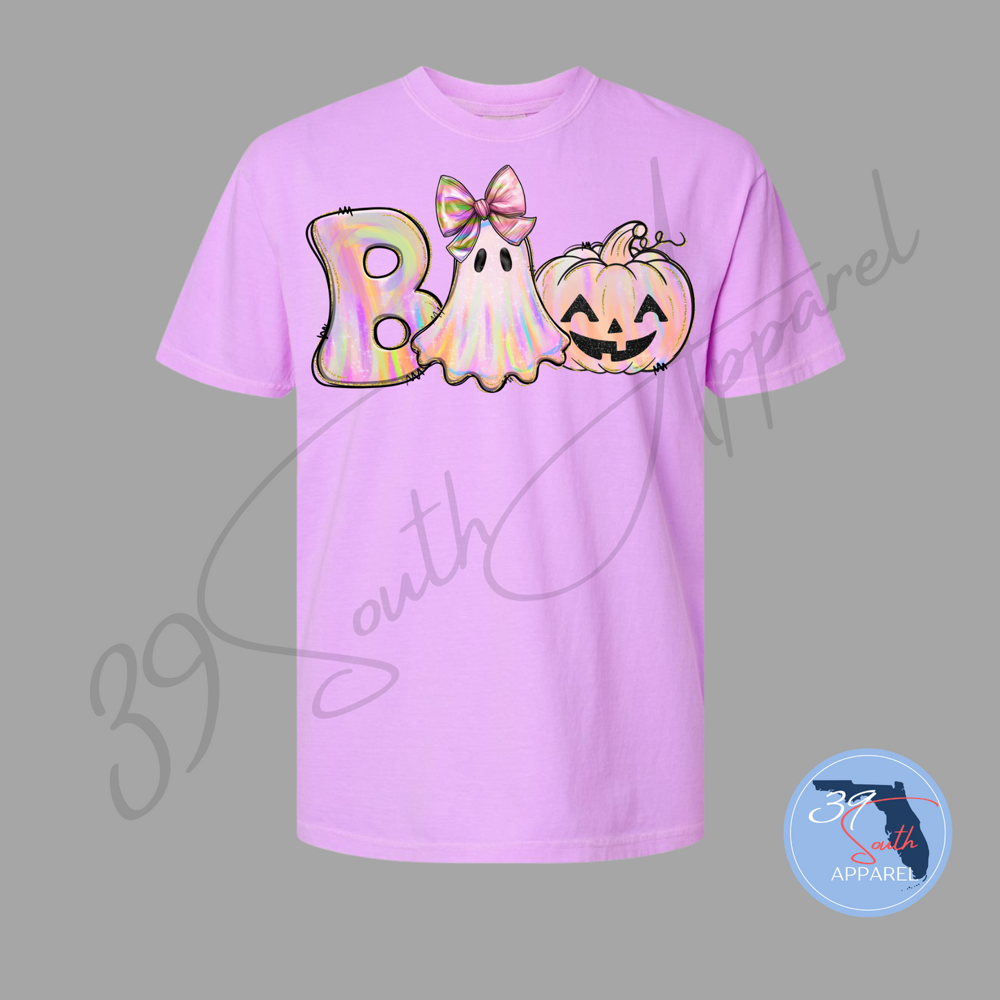 Boo Pink Halloween Tee