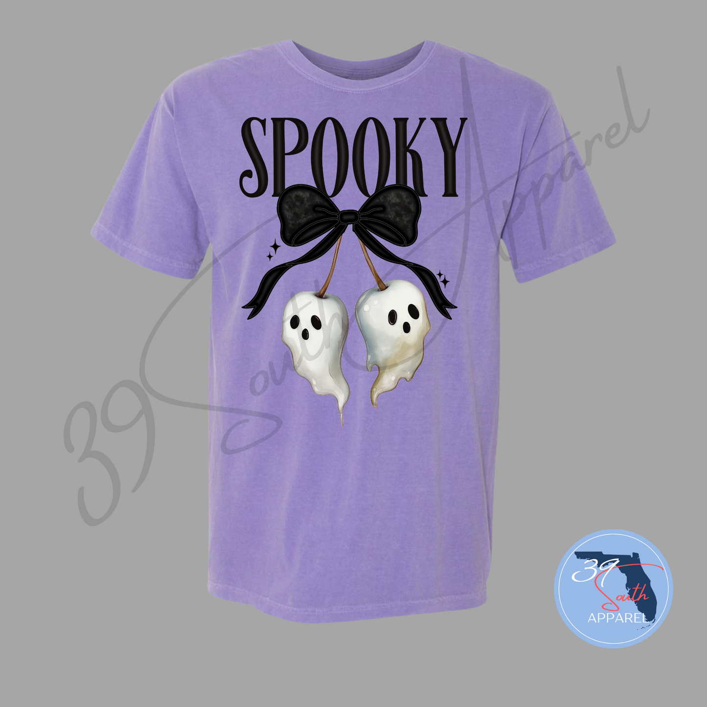Spooky Ghost Cherry T-Shirt