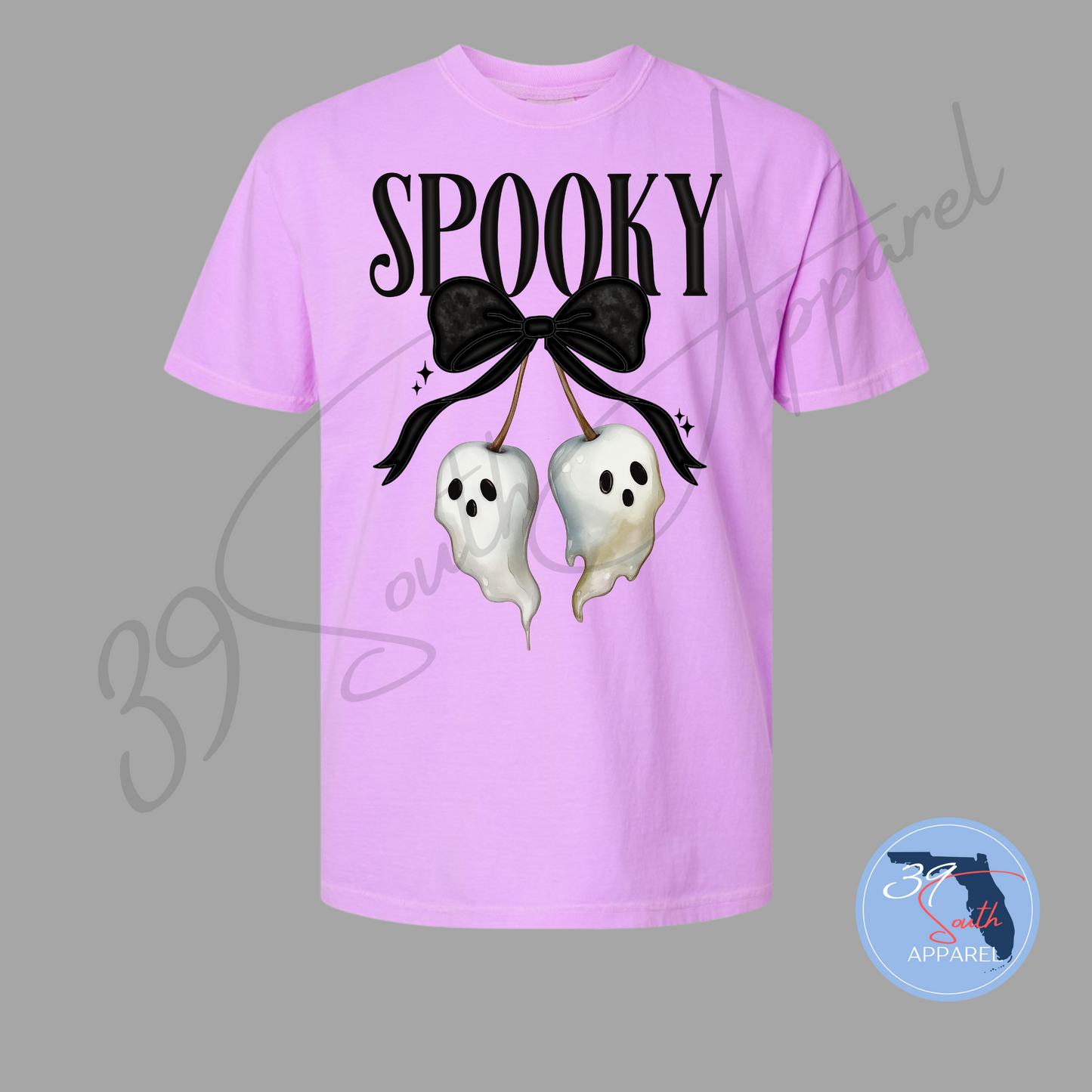 Spooky Ghost Cherry T-Shirt