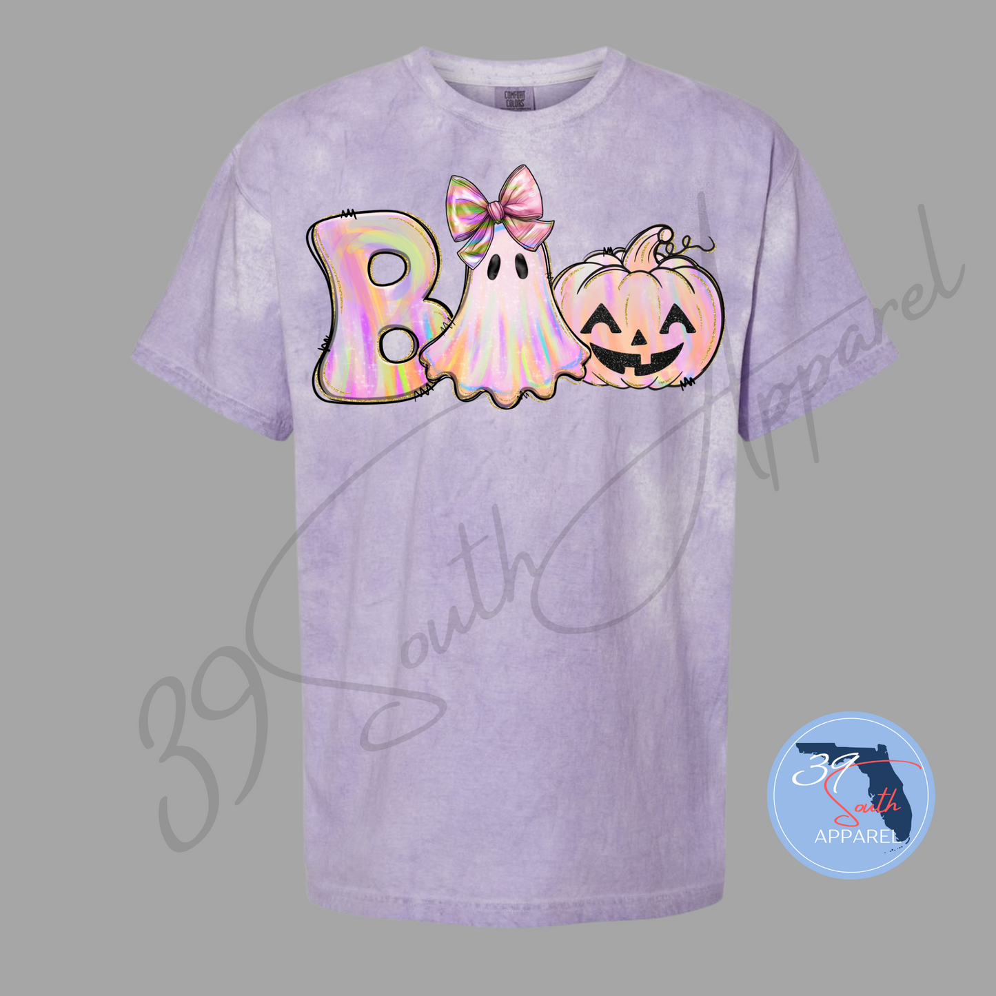 Boo Pink Halloween Tee