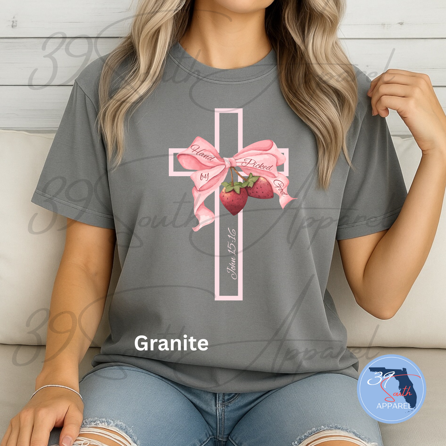 Hand Picked Cross T-Shirt