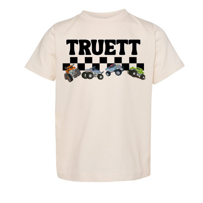 Custom Name Monster Truck Tee