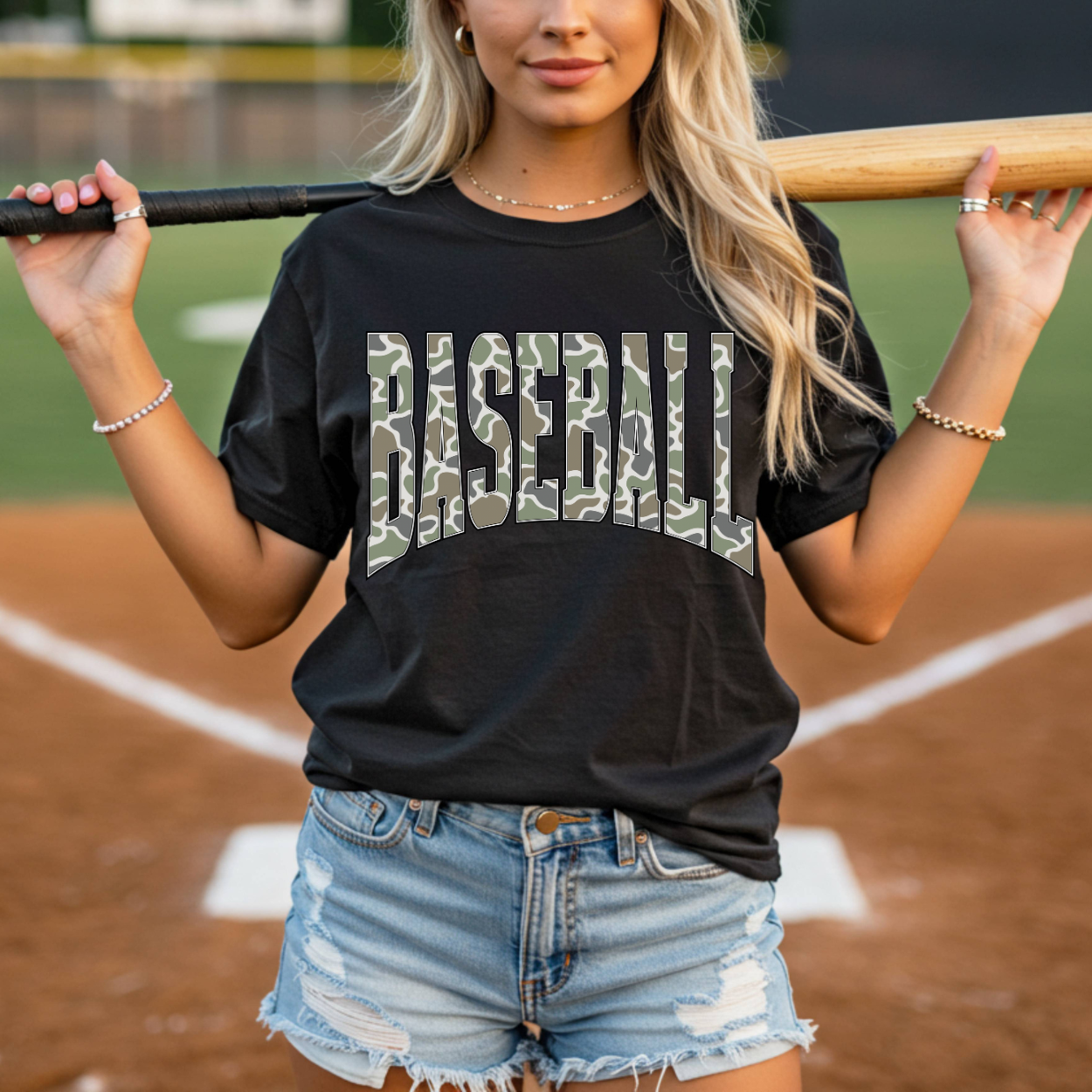 Camo Baseball