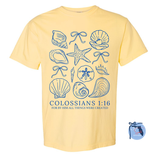 Colossians 1:16 Shell Tee