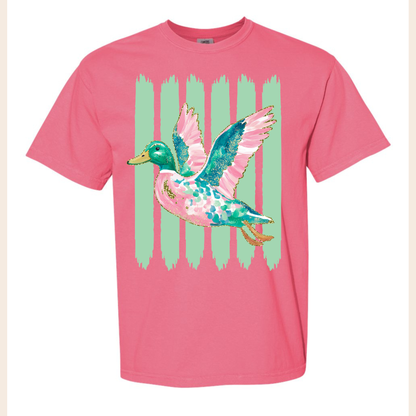 Preppy Striped Duck